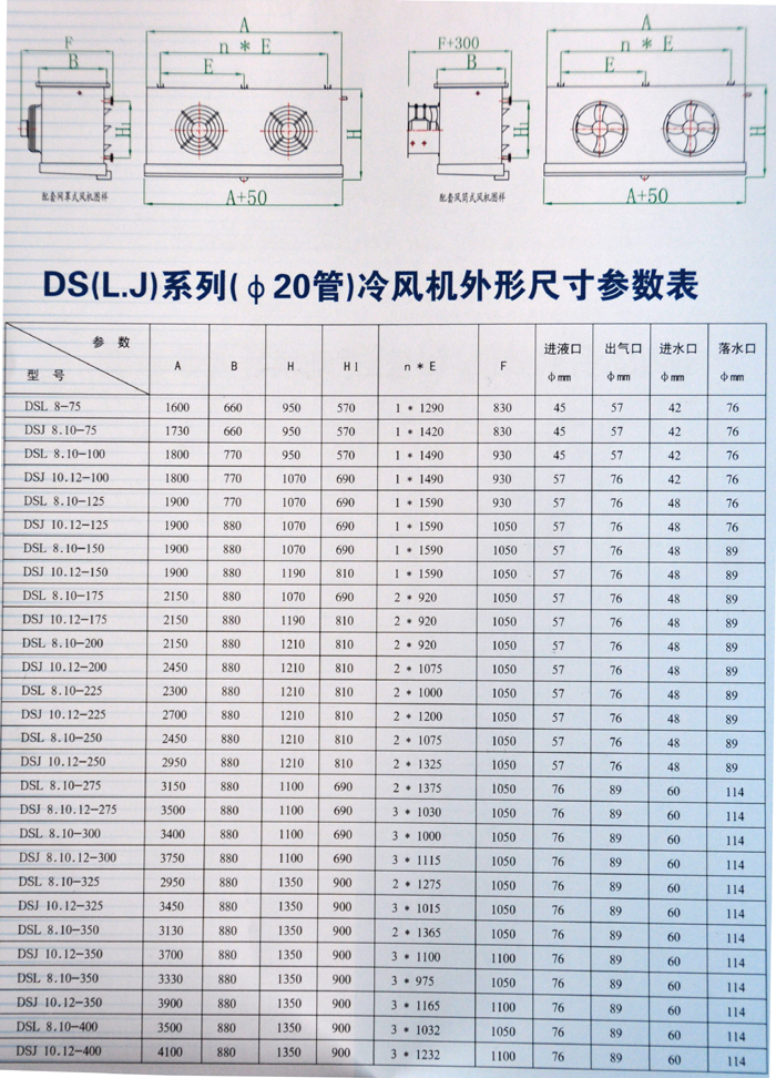 铜管冷风机|铝管冷风机